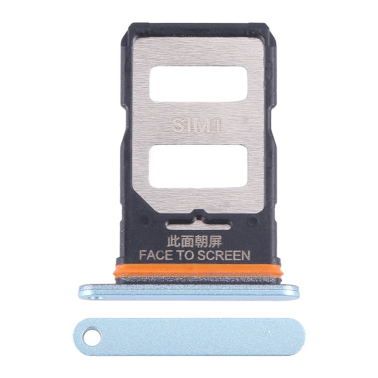 For Xiaomi Redmi Note 13 Pro 5G SIM Card Tray + SIM Card Tray (Blue) - Card Tray by buy2fix | Online Shopping UK | buy2fix