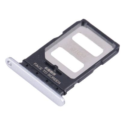 For Xiaomi Redmi Note 13 Pro+ SIM Card Tray + SIM Card Tray (Silver) - Card Tray by buy2fix | Online Shopping UK | buy2fix