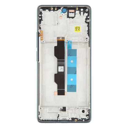 For Xiaomi Poco M6 Pro 4G Original AMOLED Material LCD Screen Digitizer Full Assembly with Frame (Blue) - LCD Screen by buy2fix | Online Shopping UK | buy2fix