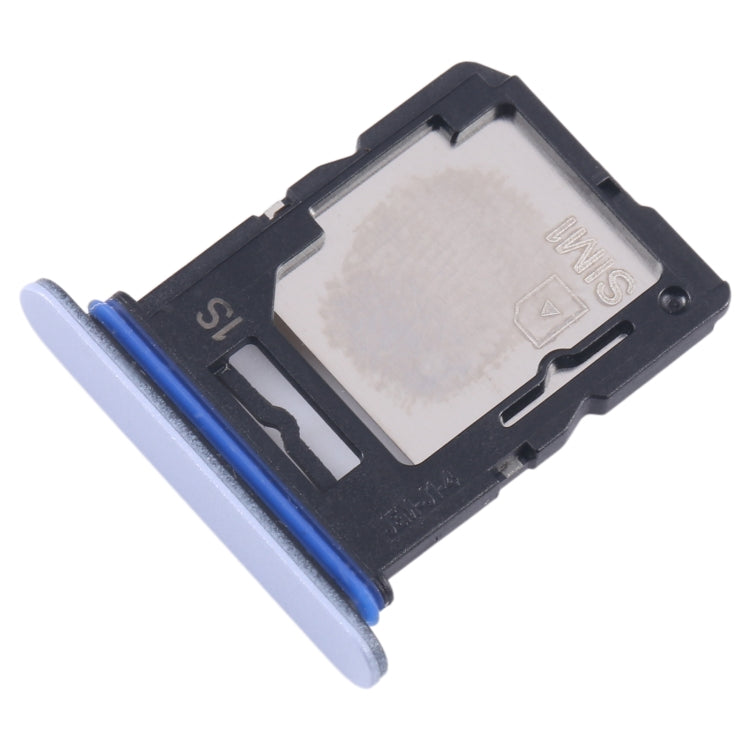 For Sony Xperia 10 V Original SIM Card Tray + Micro SD Card Tray (Blue) - Card Tray by buy2fix | Online Shopping UK | buy2fix