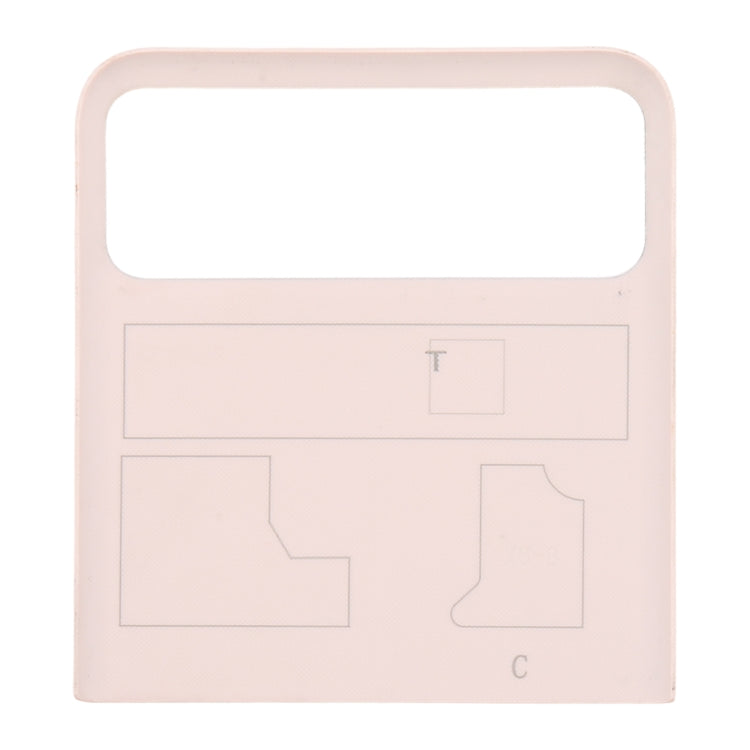 For Motorola Razr 40 Original Upper Part Battery Back Cover (Pink) - Back Cover by buy2fix | Online Shopping UK | buy2fix