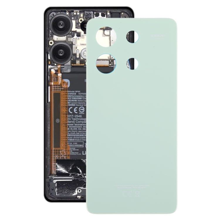 For Xiaomi Redmi Note 13 4G Original Battery Back Cover(Green) - Back Cover by buy2fix | Online Shopping UK | buy2fix