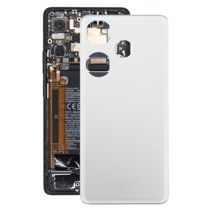 For Xiaomi Poco F6 Original Battery Back Cover(Silver) - Back Cover by buy2fix | Online Shopping UK | buy2fix