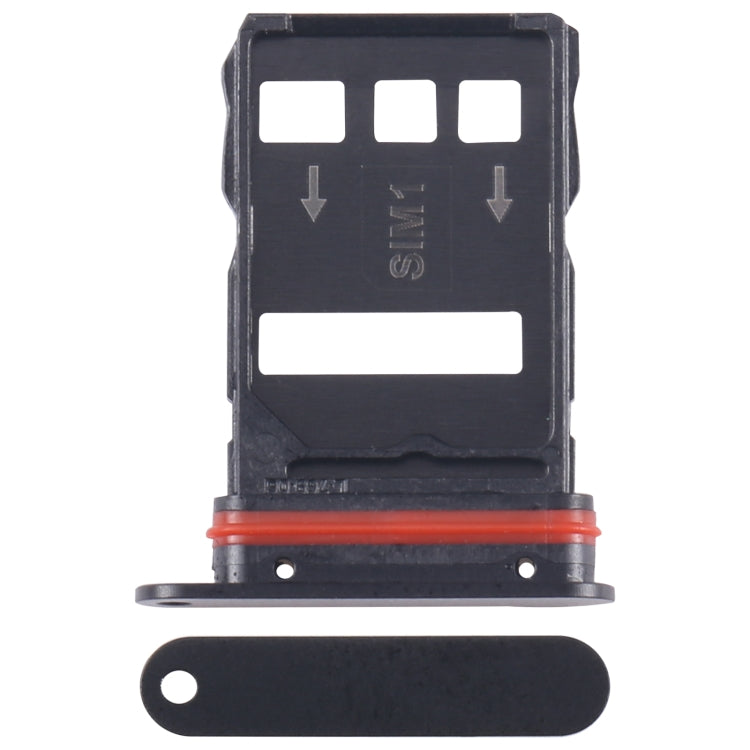 For ZTE nubia Red Magic 9 Pro NX769J SIM Card Tray + SIM Card Tray (Black) - For ZTE by buy2fix | Online Shopping UK | buy2fix