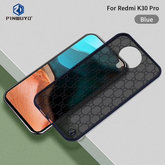 For Xiaomi Redmi K30 Pro PINWUYO Series 2 Generation PC + TPU Waterproof and Anti-drop All-inclusive Protective Case(Blue) - Xiaomi Cases by PINWUYO | Online Shopping UK | buy2fix