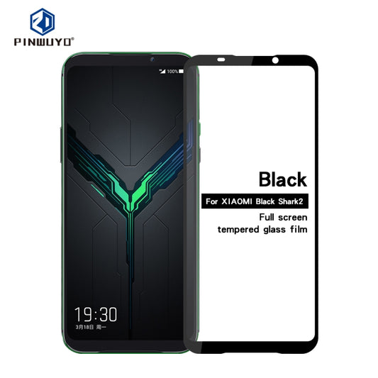 PINWUYO 9H 2.5D Full Glue Tempered Glass Film for Xiaomi Black Shark 2 -  by PINWUYO | Online Shopping UK | buy2fix