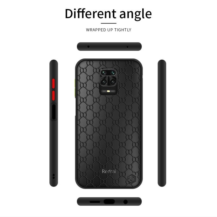 For Xiaomi Redmi Note 9S/Note 9 Pro PINWUYO Series 2 Generation PC + TPU Waterproof and Anti-drop All-inclusive Protective Case(Red) - Xiaomi Cases by PINWUYO | Online Shopping UK | buy2fix