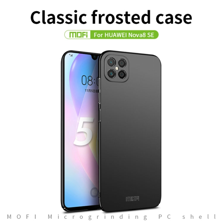 For Huawei nova 8 SE MOFI Frosted PC Ultra-thin Hard Case (Gold) - Huawei Cases by MOFI | Online Shopping UK | buy2fix