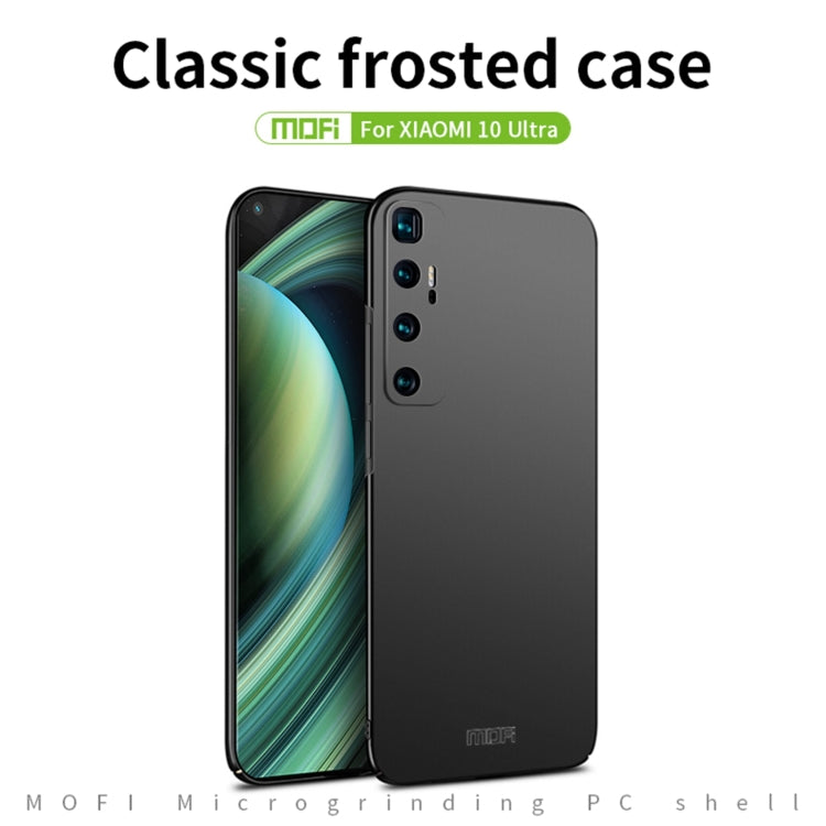 For Xiaomi Mi 10 Ultra MOFI Frosted PC Ultra-thin Hard Case(Black) - Xiaomi Cases by MOFI | Online Shopping UK | buy2fix