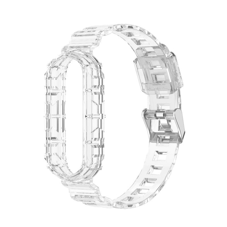 For Xiaomi Band 5 / Band 6 Transparent Case Watch Band(Transparent) - Watch Bands by buy2fix | Online Shopping UK | buy2fix