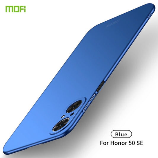 For Honor 50 SE MOFI Frosted PC Ultra-thin Hard Case(Blue) - Honor Cases by MOFI | Online Shopping UK | buy2fix