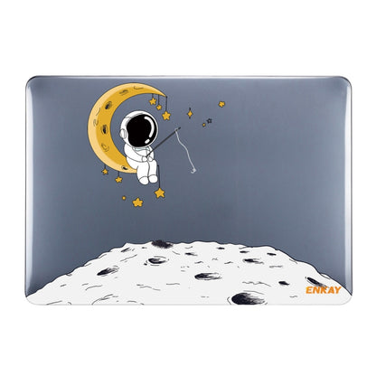 ENKAY Spaceman Pattern Laotop Protective Crystal Case for MacBook Pro 15.4 inch A1707 / A1990(Spaceman No.3) - MacBook Pro Cases by ENKAY | Online Shopping UK | buy2fix