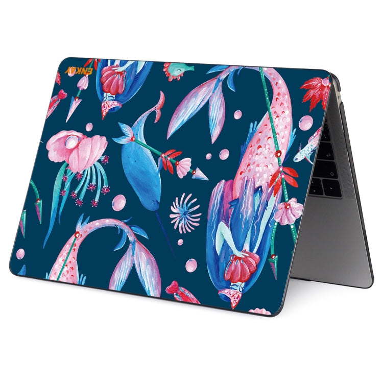 ENKAY Hat-Prince Natural Series Laotop Protective Crystal Case for MacBook Pro 14.2 inch A2442 2021/A2779 2023(Mermaid) - MacBook Pro Cases by ENKAY | Online Shopping UK | buy2fix