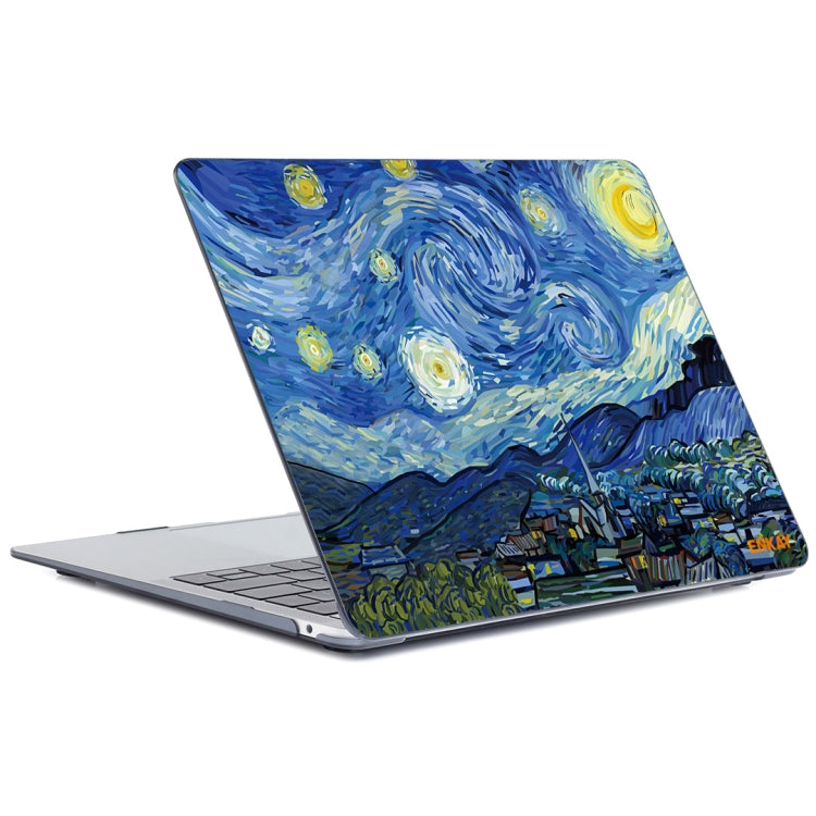 ENKAY Hat-Prince Natural Series Laotop Protective Crystal Case for MacBook Pro 16 inch A2141(Starry Night) - MacBook Pro Cases by ENKAY | Online Shopping UK | buy2fix