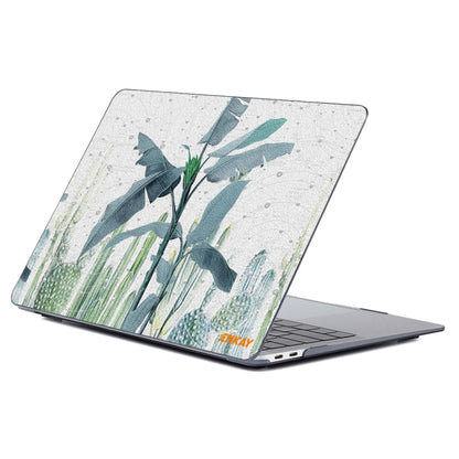 ENKAY Hat-Prince Natural Series Laotop Protective Crystal Case for MacBook Pro 16.2 inch A2485 2021/A2880 2023(Banana Leaves) - MacBook Pro Cases by ENKAY | Online Shopping UK | buy2fix