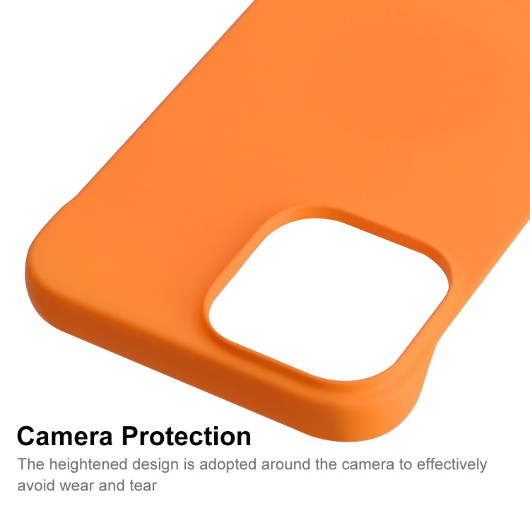 For iPhone 13 Pro Max ENKAY Matte Frameless Hard PC Case (Orange) - iPhone 13 Pro Max Cases by ENKAY | Online Shopping UK | buy2fix