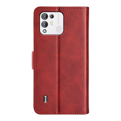 For Blackview A55 Pro Dual-side Magnetic Buckle Leather Phone Case(Red) - More Brand by buy2fix | Online Shopping UK | buy2fix