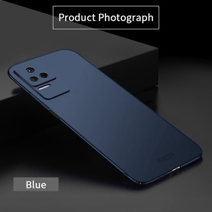 For Xiaomi Redmi K50 / K50 Pro MOFI Frosted PC Ultra-thin Hard  Phone Case(Blue) - Xiaomi Cases by MOFI | Online Shopping UK | buy2fix