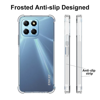 For Honor X8 5G ENKAY Clear TPU Shockproof Phone Case - Huawei Cases by ENKAY | Online Shopping UK | buy2fix