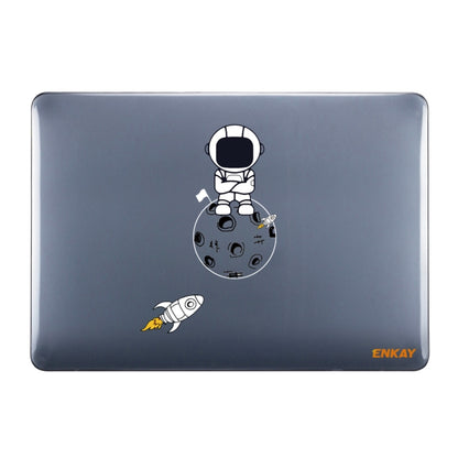 For MacBook Pro 14.2 A2442/A2779 2023 ENKAY Hat-Prince 3 in 1 Spaceman Pattern Laotop Protective Crystal Case with TPU Keyboard Film / Anti-dust Plugs, Version:US(Spaceman No.4) - MacBook Pro Cases by ENKAY | Online Shopping UK | buy2fix