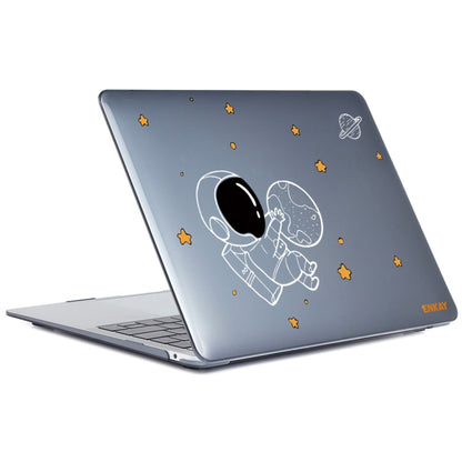 For MacBook Pro 14.2 A2442/A2779 2023 ENKAY Hat-Prince 3 in 1 Spaceman Pattern Laotop Protective Crystal Case with TPU Keyboard Film / Anti-dust Plugs, Version:EU(Spaceman No.5) - MacBook Pro Cases by ENKAY | Online Shopping UK | buy2fix