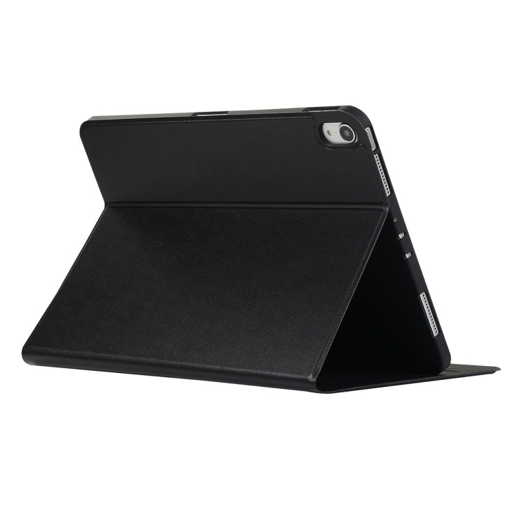 For iPad 10th Gen 10.9 2022 ENKAY PC Back Cover Smart Leather Tablet Case with Pen Slot & Holder(Black) - iPad 10th Gen 10.9 Cases by ENKAY | Online Shopping UK | buy2fix