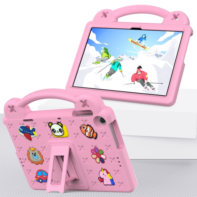 For Huawei MatePad T10S 10.1 / T10 9.7 / Honor Pad X8 10.1 Handle Kickstand Children EVA Shockproof Tablet Case(Pink) - Honor by buy2fix | Online Shopping UK | buy2fix