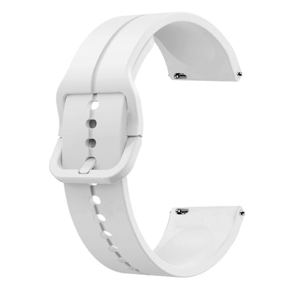 For Garmin Venu 20mm Loop Silicone Watch Band(White) - Watch Bands by buy2fix | Online Shopping UK | buy2fix