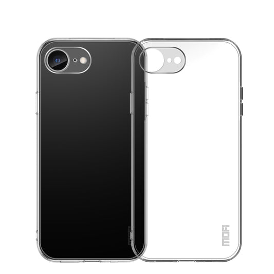 For iPhone 16e MOFI Ming Series Ultra-thin TPU Phone Case(Transparent) - iPhone 16e Cases by MOFI | Online Shopping UK | buy2fix