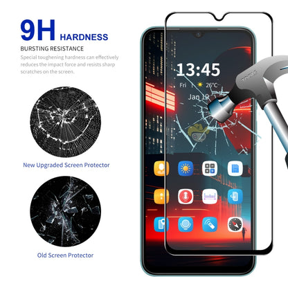 For ZTE Nubia Neo 5G 10pcs ENKAY Hat-Prince Full Glue High Aluminum-silicon Tempered Glass Film - ZTE Tempered Glass by ENKAY | Online Shopping UK | buy2fix