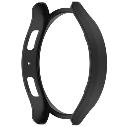 For Samsung Galaxy Watch 6 40mm Half Coverage Hollow PC Watch Protective Case(Black) - Watch Cases by buy2fix | Online Shopping UK | buy2fix