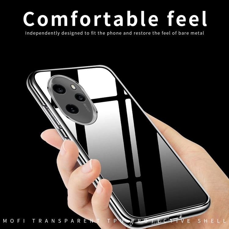 For Honor 100 Pro MOFI Ming Series Ultra-thin TPU Phone Case(Transparent) - Honor Cases by MOFI | Online Shopping UK | buy2fix
