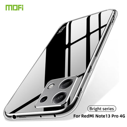 For Xiaomi Redmi Note 13 Pro 4G MOFI Ming Series Ultra-thin TPU Phone Case(Transparent) - Note 13 Pro Cases by MOFI | Online Shopping UK | buy2fix