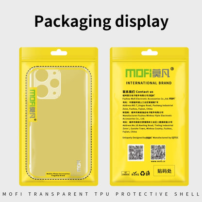 For Xiaomi Redmi Note 13 Pro 4G MOFI Ming Series Ultra-thin TPU Phone Case(Transparent) - Note 13 Pro Cases by MOFI | Online Shopping UK | buy2fix