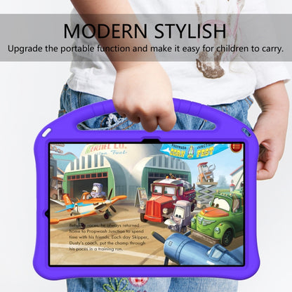 For Samsung Galaxy Tab S10+ 12.4 EVA Shockproof Tablet Case with Holder(Purple) - Tab S10+ Cases by buy2fix | Online Shopping UK | buy2fix