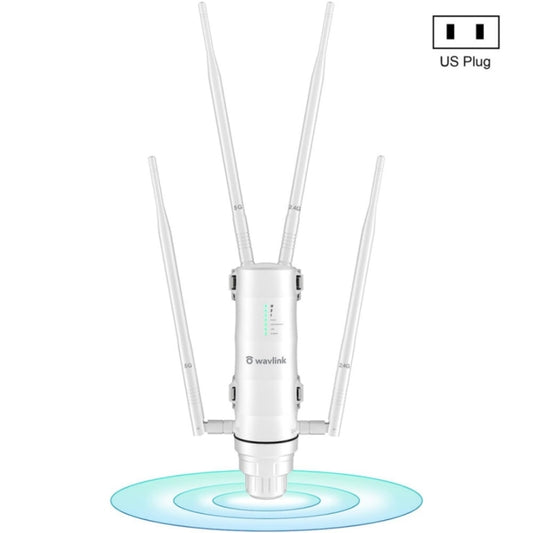 WAVLINK WN572HG3 With 4x7dBi Antenna AC1200 Outdoor WiFi Extender Wireless Routers, Plug:US Plug - Wireless Routers by buy2fix | Online Shopping UK | buy2fix