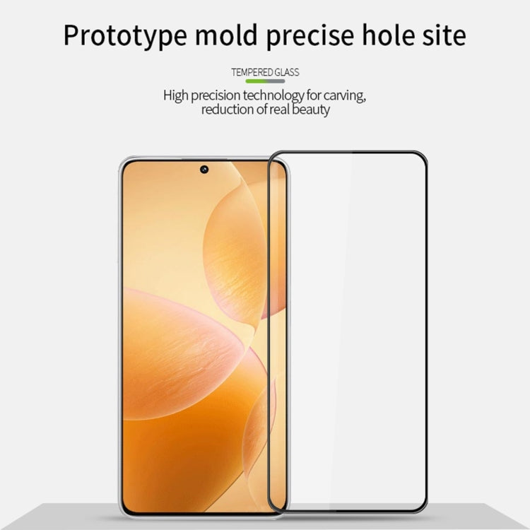 For Xiaomi Poco X6 / X6 Pro PINWUYO 9H 3D  Full Screen Explosion-proof Tempered Glass Film(Black) -  by PINWUYO | Online Shopping UK | buy2fix