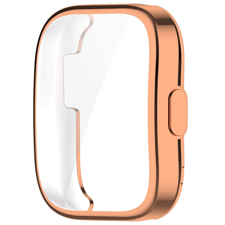 For Amazfit Bip 5 All-Inclusive TPU Protective Case(Rose Gold) - Watch Cases by buy2fix | Online Shopping UK | buy2fix