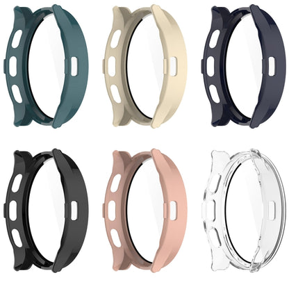 For Garmin Venu 3 PC + Tempered Film Integrated Watch Protective Case(Transparent) - Watch Cases by buy2fix | Online Shopping UK | buy2fix