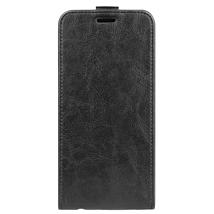 For Xiaomi Redmi Note 13 Pro+ R64 Texture Single Vertical Flip Leather Phone Case(Black) - Note 13 Pro+ Cases by buy2fix | Online Shopping UK | buy2fix