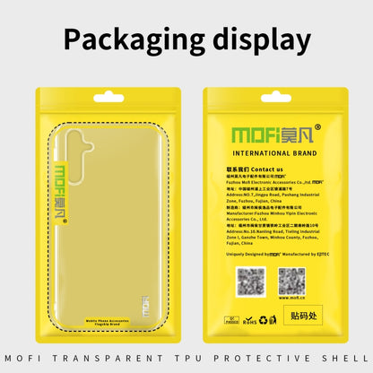 For Samsung Galaxy S24 5G MOFI Ming Series Ultra-thin TPU Phone Case(Transparent) - Galaxy S24 5G Cases by MOFI | Online Shopping UK | buy2fix