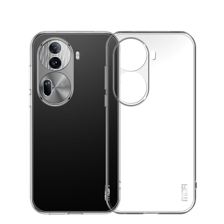 For OPPO Reno11 China MOFI Ming Series Ultra-thin TPU Phone Case(Transparent) - Reno11 Cases by MOFI | Online Shopping UK | buy2fix