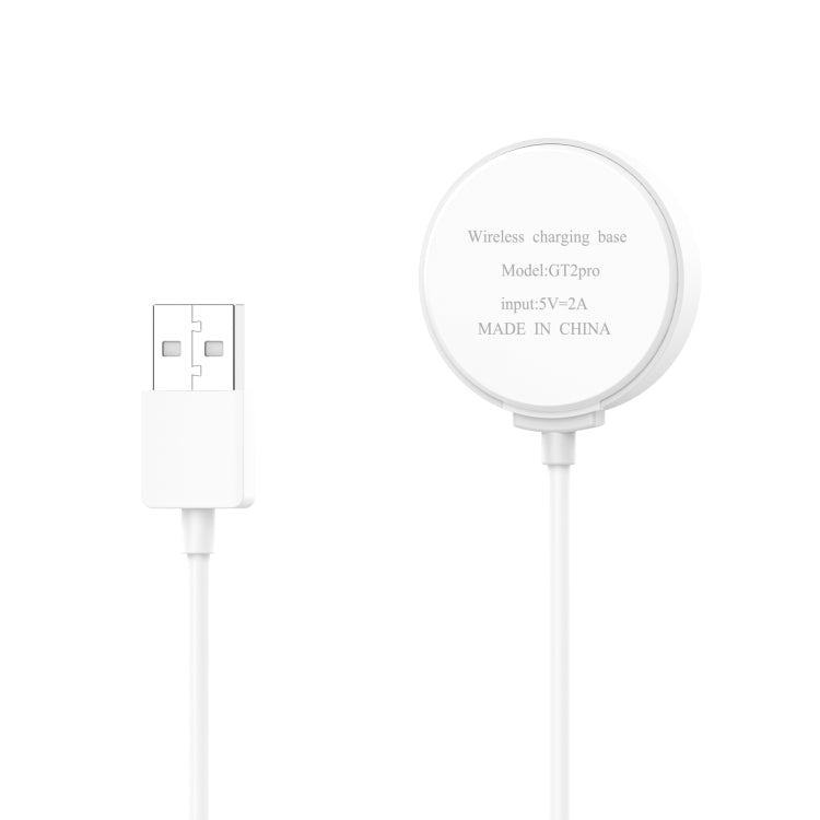 For Honor Watch 4 Pro Smart Watch Magnetic Suction Integrated Charging Cable, Length: 1m(White) - Charger by buy2fix | Online Shopping UK | buy2fix