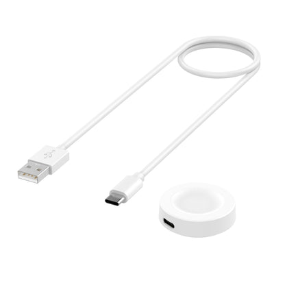 For Huawei Watch GT 4 46mm Smart Watch Magnetic Suction Split Charging Cable, Length: 1m(White) - Charger by buy2fix | Online Shopping UK | buy2fix