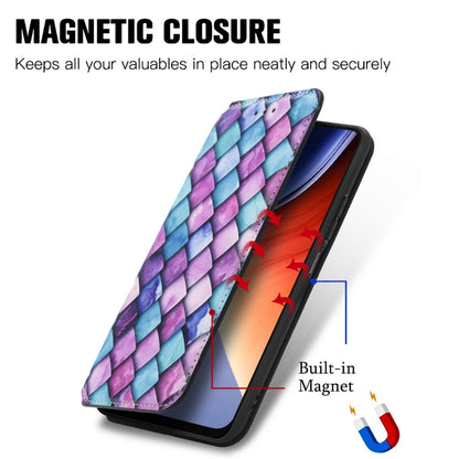 For Blackview  A96 CaseNeo Colorful Magnetic Leather Phone Case(Rhombus Mandala) - More Brand by buy2fix | Online Shopping UK | buy2fix