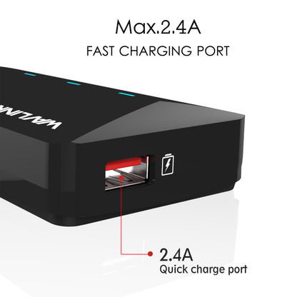 WAVLINK WL-UH3042P1 2.4A Fast Charging Adapter for Keyboard Mouse 4-Port USB3.0 HUB(AU Plug) - USB 3.0 HUB by WAVLINK | Online Shopping UK | buy2fix