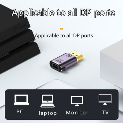 DP1.4 Male to Mini DP Female Adapter 8K 60Hz HD Video Transmission Expanding -  by buy2fix | Online Shopping UK | buy2fix