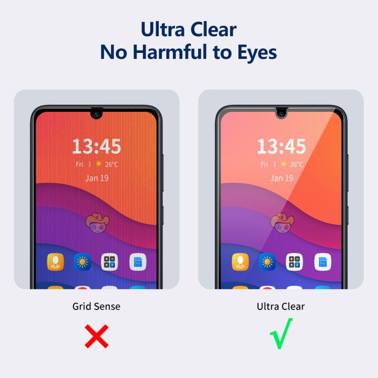 For Samsung Galaxy A15 4G / 5G ENKAY Hat-Prince 360 Degree Anti-peeping Privacy Full Screen Tempered Glass Film - Galaxy Tempered Glass by ENKAY | Online Shopping UK | buy2fix