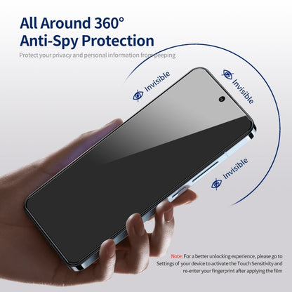 For iPhone 14 Plus ENKAY Hat-Prince 360 Degree Anti-peeping Privacy Full Screen Tempered Glass Film - iPhone 14 Plus Tempered Glass by ENKAY | Online Shopping UK | buy2fix