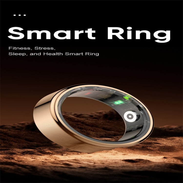 R02 SIZE 9 Smart Ring, Support Heart Rate / Blood Oxygen / Sleep Monitoring / Multiple Sports Modes(Black) - Smart Rings / Smart Telephones by buy2fix | Online Shopping UK | buy2fix